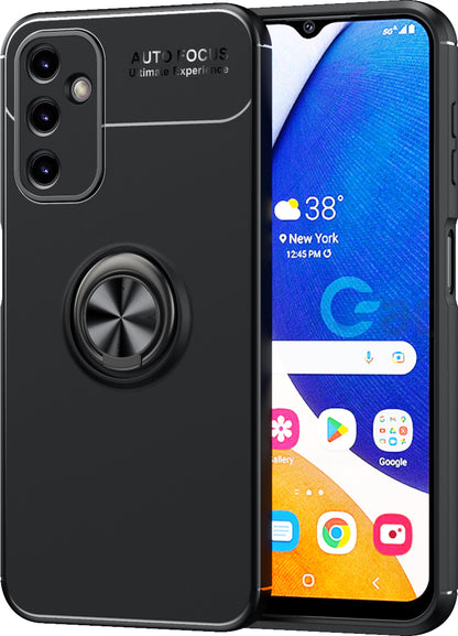 Galaxy A14 Kılıf Mnc Ravel Silikon Kapak-Siyah