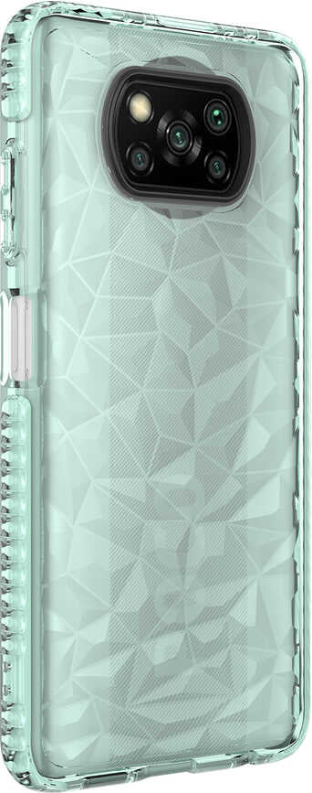 Xiaomi Poco X3 Kılıf Mnc Buzz Kapak-Yeşil