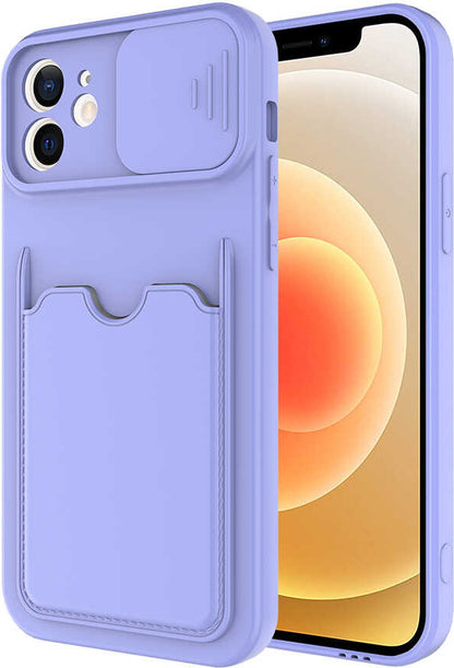 iPhone 12 Kılıf mnc Kartix Kapak-Lila