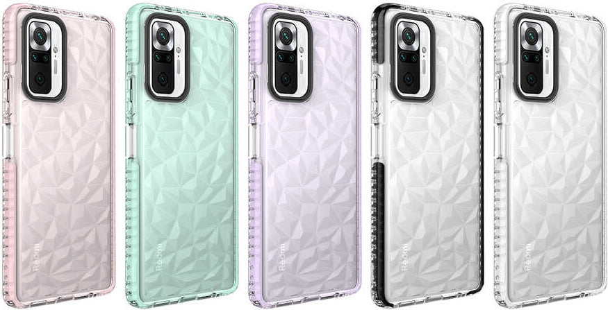 Xiaomi Redmi Note 10 Pro Kılıf Mnc Buzz Kapak-Mor