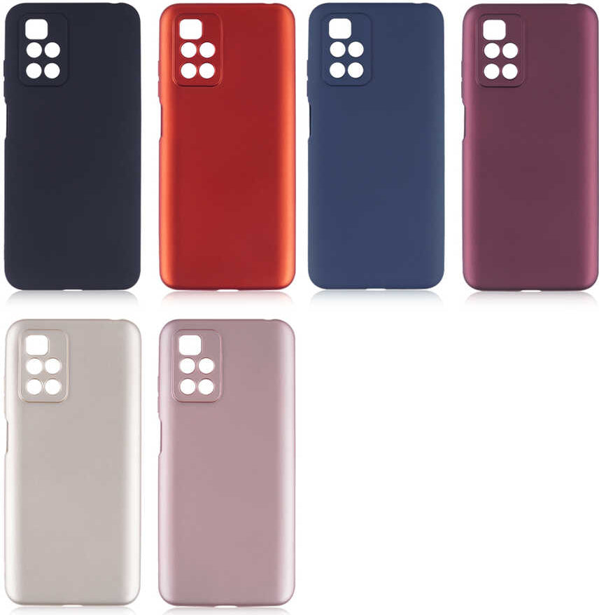 Xiaomi Redmi 10 Kılıf Mnc Premier Silikon Kapak-Rose Gold