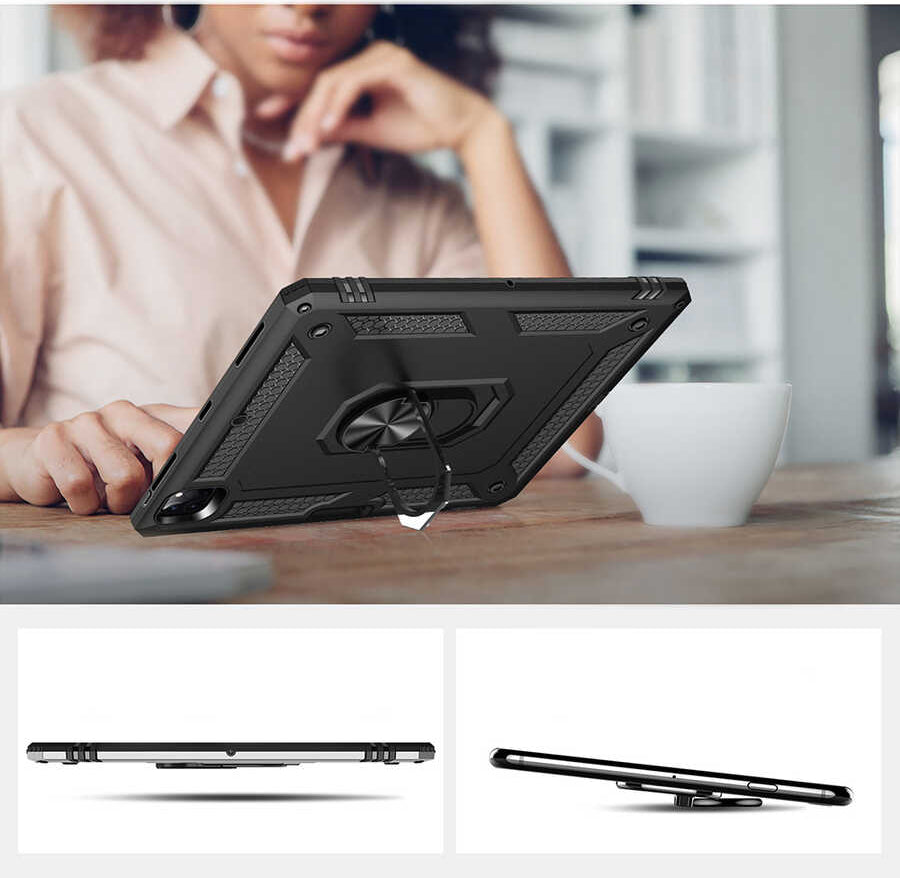 iPad Pro 12.9 2020 (4.nesil) - Uyumlu Uyumlu Mnc Tablet Vega Kapak-Mavi