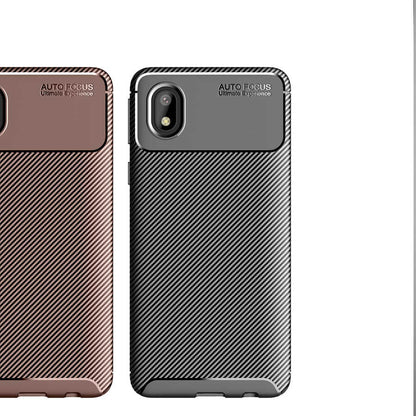 Galaxy A01 Core Kılıf Mnc Negro Silikon Kapak-Siyah