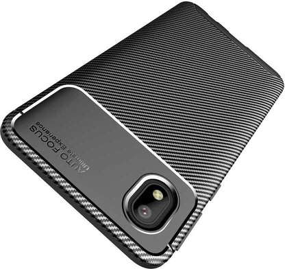 Galaxy A01 Core Kılıf Mnc Negro Silikon Kapak-Siyah