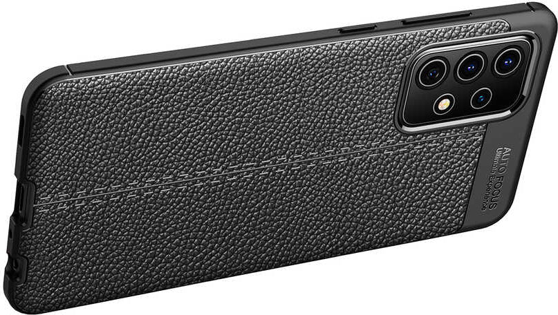 Galaxy A52 Kılıf Mnc Niss Silikon Kapak-Lacivert