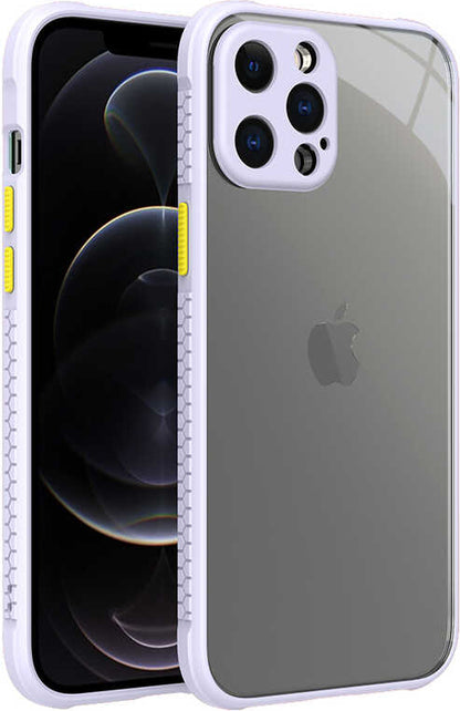 iPhone 12 Pro Max Kılıf mnc Kaff Kapak-Mor