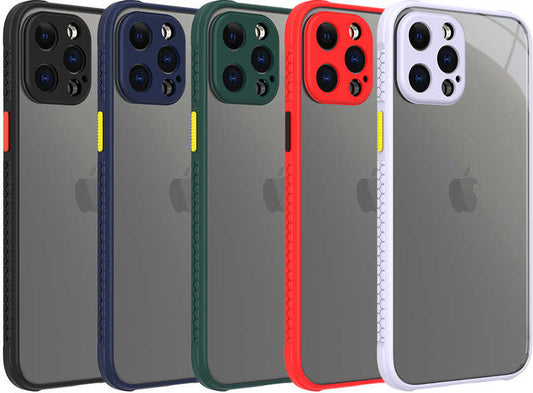 iPhone 12 Pro Max Kılıf mnc Kaff Kapak-Mor