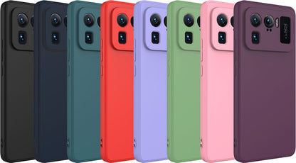 Xiaomi Mi 11 Ultra Kılıf Mnc Mara Laaakan Kapak-Lacivert