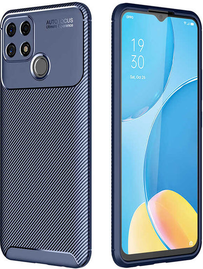 Oppo A15 Kılıf Mnc Negro Silikon Kapak-Lacivert