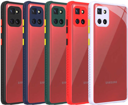 Galaxy A81 (Note 10 Lite) Kılıf mnc Kaff Kapak-Mor