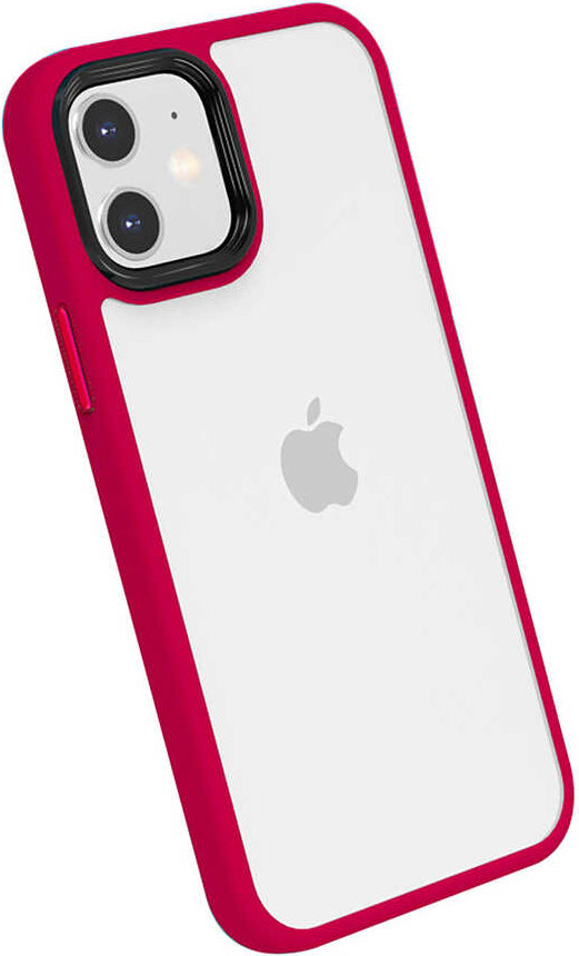 iPhone 12 Kılıf mnc Cann Kapak-Kırmızı