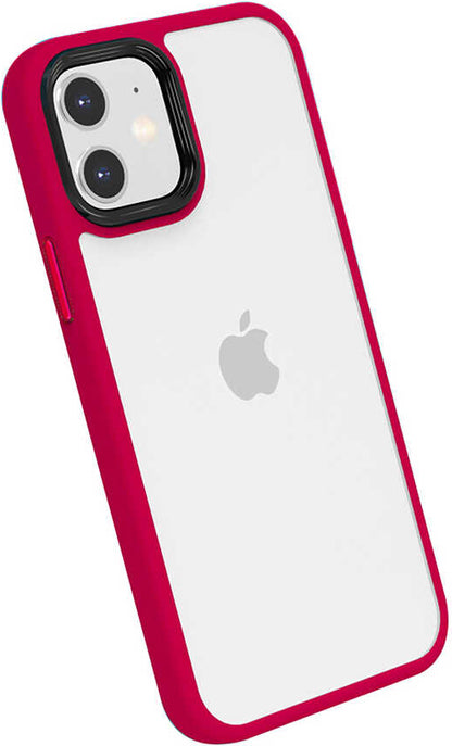 iPhone 12 Kılıf mnc Cann Kapak-Kırmızı