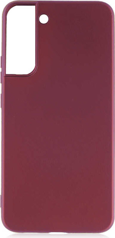 Galaxy S22 Plus Kılıf Mnc Premier Silikon Kapak-Mürdüm