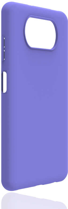 Xiaomi Poco X3 Kılıf Mnc Biye Silikon-Mor
