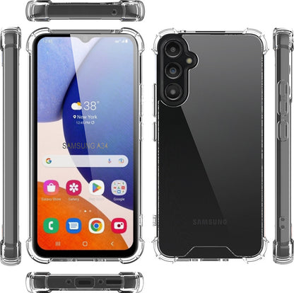 Galaxy A24 Kılıf Mnc Nitro Anti Shock Silikon-Renksiz