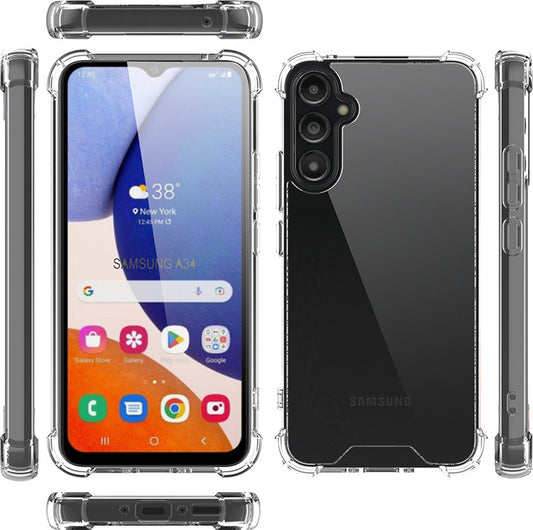 Galaxy A24 Kılıf Mnc Nitro Anti Shock Silikon-Renksiz