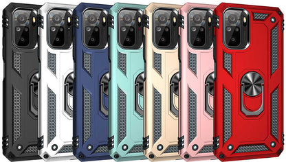 Xiaomi Poco M5S Kılıf Mnc Vega Kapak-Kırmızı