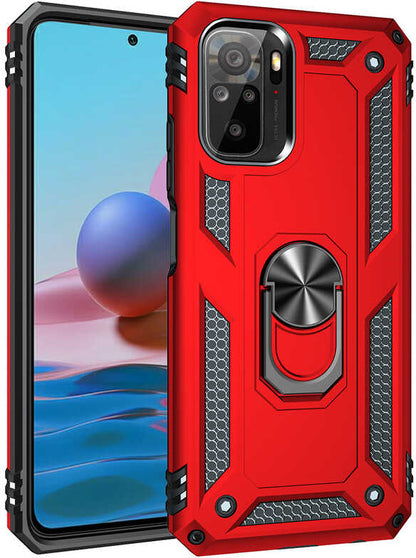 Xiaomi Poco M5S Kılıf Mnc Vega Kapak-Kırmızı