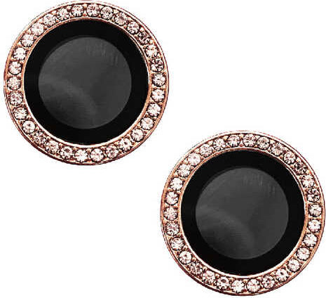 iPhone 13 Uyumlu Mnc Cl-06 Kamera Lens Koruyucu-Rose Gold