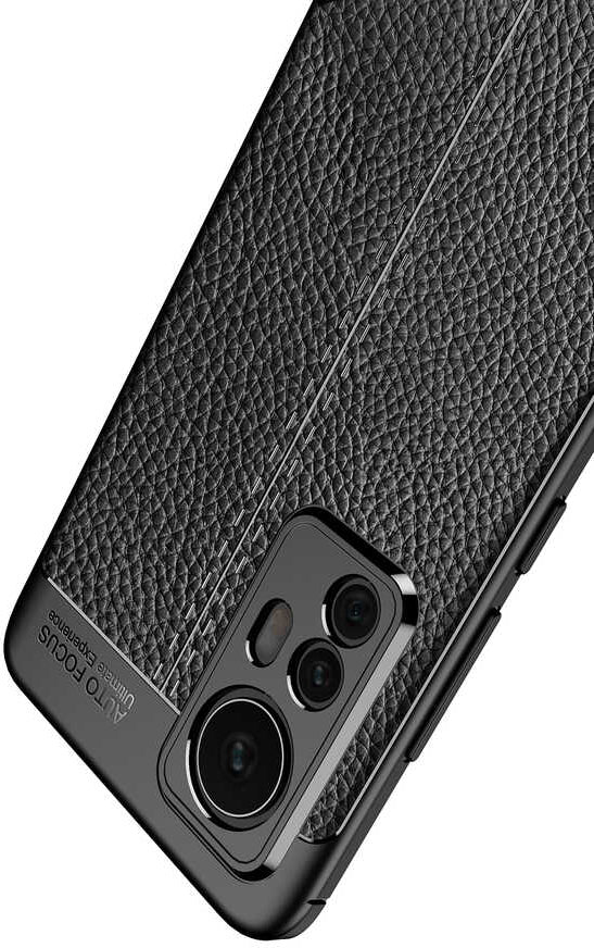 Xiaomi Mi 12 Kılıf Mnc Niss Silikon Kapak-Siyah