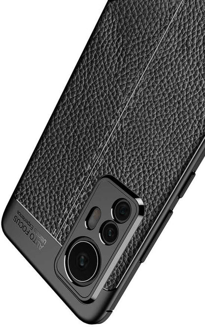 Xiaomi Mi 12 Kılıf Mnc Niss Silikon Kapak-Siyah