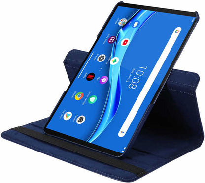 Lenovo Tab P11 Pro 11.2" 2.nesil  Uyumlu Mnc Dönebilen Standlı Kılıf-Lacivert