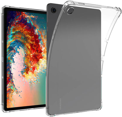Galaxy Tab A9 Plus Kılıf  Uyumlu Mnc Tablet Nitro Anti Shock Silikon Kapak-Renksiz
