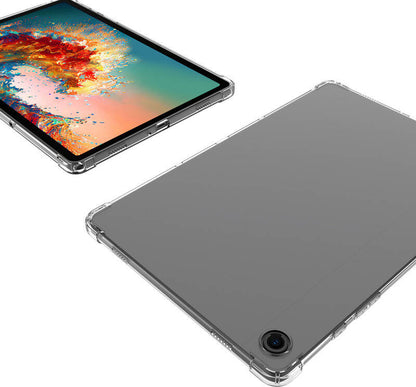 Galaxy Tab A9 Plus Kılıf  Uyumlu Mnc Tablet Nitro Anti Shock Silikon Kapak-Renksiz