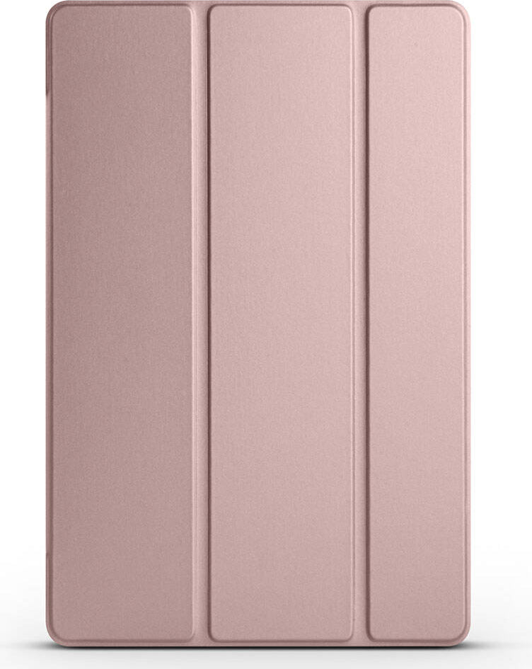 Galaxy Tab A9 Uyumlu Mnc Smart Cover Standlı 1-1 Kılıf-Rose Gold