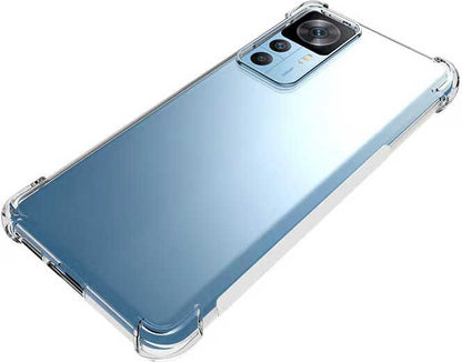 Xiaomi Mi 12T Kılıf Mnc Nitro Anti Shock Silikon-Renksiz