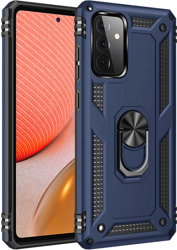 Galaxy A52 Kılıf Mnc Vega Kapak-Mavi