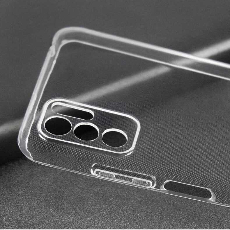 Xiaomi Poco M3 Pro Kılıf Mnc Süper Silikon Kapak-Renksiz