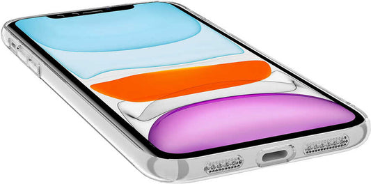 Apple iPhone 12 Kılıf Kamera Korumalı Magsafe Sert Pc Mnc Porto Kapak-Renksiz