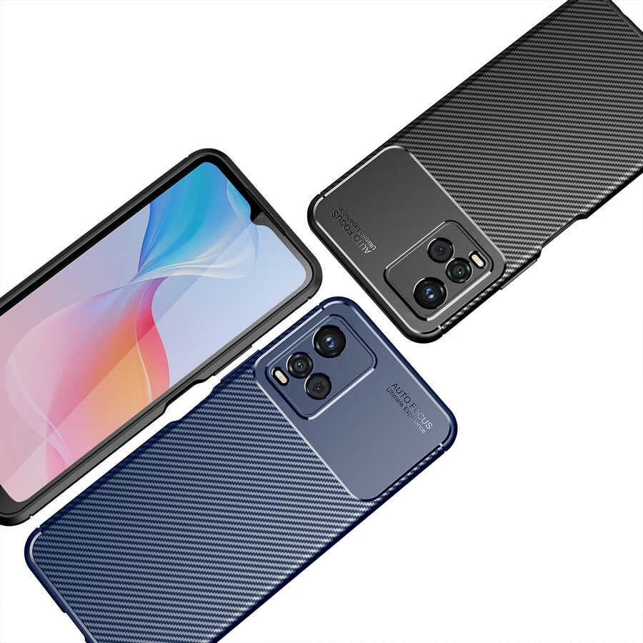 Vivo Y21S Kılıf Mnc Negro Silikon Kapak-Siyah