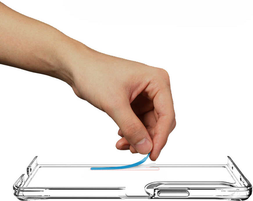 Galaxy Z Fold 4 Kılıf Mnc Vonn Kapak-Renksiz
