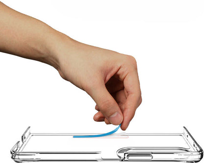 Galaxy Z Fold 4 Kılıf Mnc Vonn Kapak-Renksiz