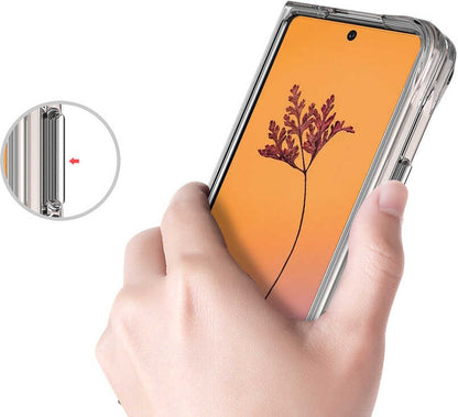 Galaxy Z Fold 4 Kılıf Mnc Vonn Kapak-Renksiz