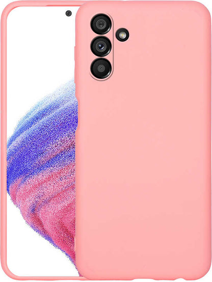 Galaxy A04S Kılıf Mnc Mara Laaakan Kapak-Pembe Açık