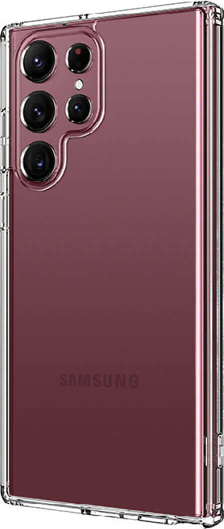 Galaxy S23 Ultra Kılıf Mnc 2mm Anti Shock Silikon-Renksiz