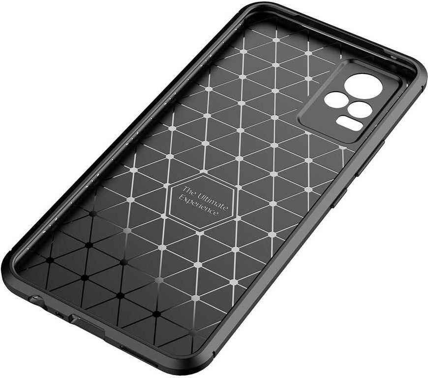 Vivo V21E Kılıf Mnc Negro Silikon Kapak-Kahverengi