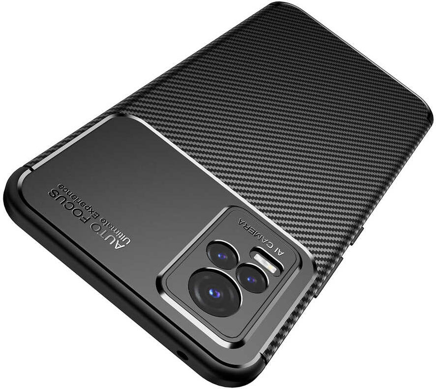 Vivo V21E Kılıf Mnc Negro Silikon Kapak-Kahverengi