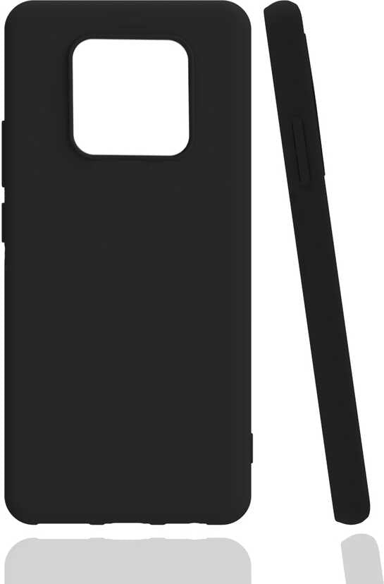 Tecno Camon 16 Premier Kılıf Mnc Biye Silikon-Siyah