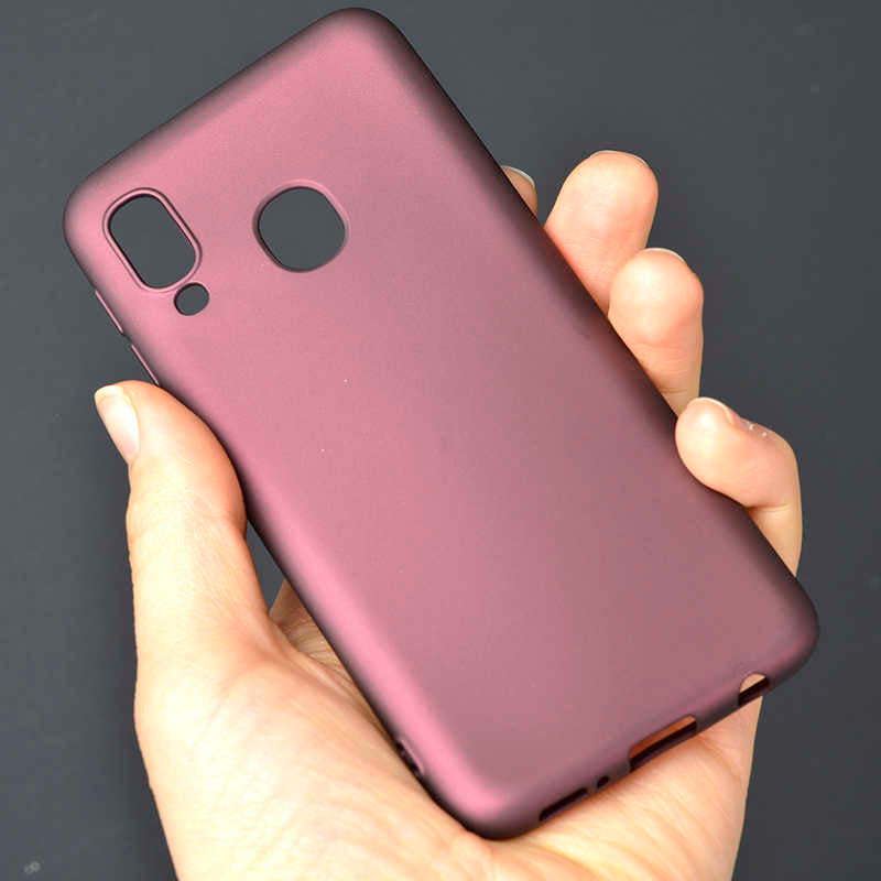 Galaxy A40 Kılıf Mnc Premier Silikon Kapak-Saks Mavi