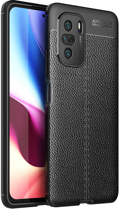 Xiaomi Poco F3 Kılıf Mnc Niss Silikon Kapak-Siyah