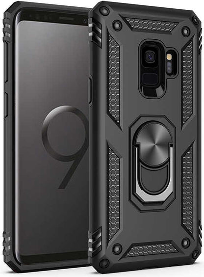 Galaxy S9 Kılıf Mnc Vega Kapak-Siyah