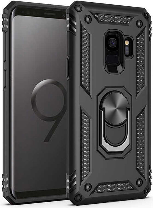 Galaxy S9 Kılıf Mnc Vega Kapak-Siyah