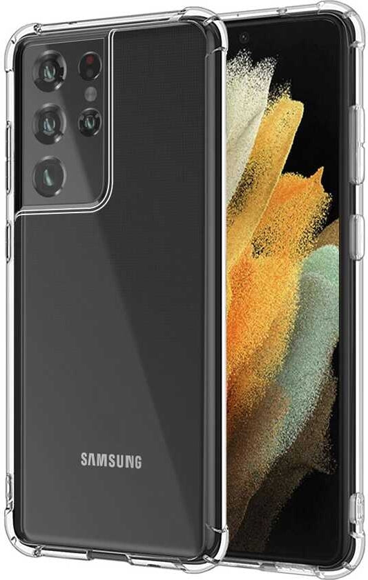 Galaxy S21 Ultra Kılıf Mnc Nitro Anti Shock Silikon-Renksiz