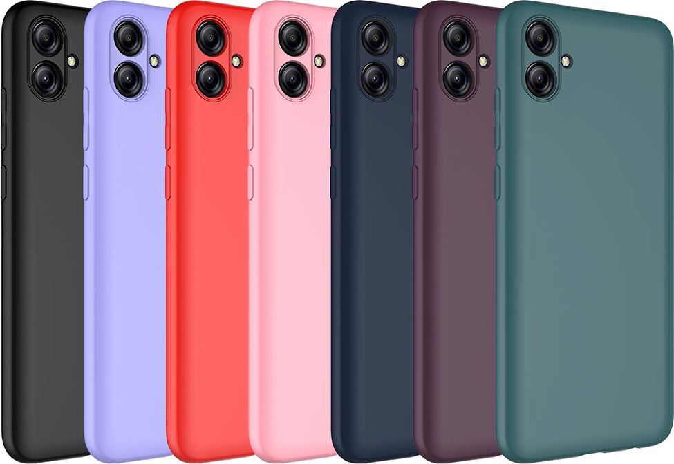 Galaxy A04E Kılıf Mnc Mara Laaakan Kapak-Koyu Yeşil