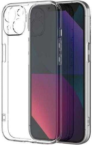 Apple iPhone 14 Kılıf Şeffaf Sert Pc Mnc Vayt Kapak-Renksiz