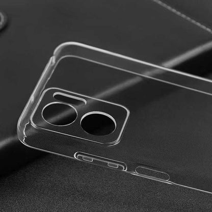 Xiaomi Redmi Note 11E Kılıf Mnc Süper Silikon Kapak-Renksiz